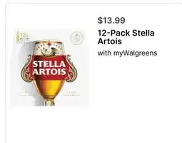 Walgreens 12-Pack Stella Artois offer