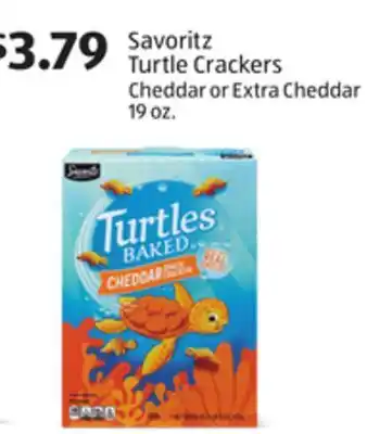 Aldi Savoritz Turtle Crackers offer