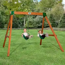 Walmart Backyard Discovery Durango Heavy Duty Swing Set offer