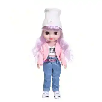 Walmart AmMary 16 Inch Cute Girl Cartoon Dress Up Doll offer