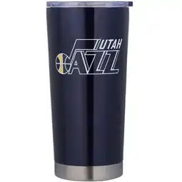 Walmart Utah Jazz 20oz. Letterman Tumbler offer