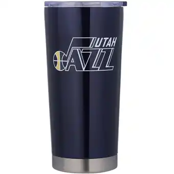 Walmart Utah Jazz 20oz. Letterman Tumbler offer