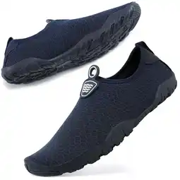 Walmart Ecetana Water Shoes for Women Men Quick Dry Beach Barefoot Aqua Shoes for Women offer