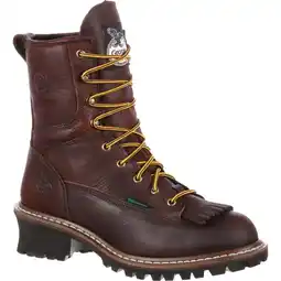 Walmart Georgia Boot Waterproof Logger Boot Size 10(W) offer