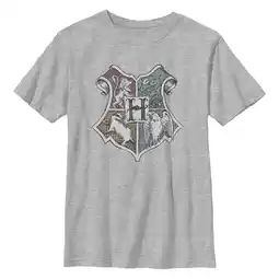 Walmart Boy's Harry Potter Hogwarts House Mascot Crest Graphic T-Shirt offer