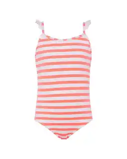 Walmart Sunuva girls Frill Strap Swimsuit, 1-2 yrs offer