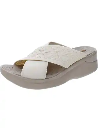 Walmart Bzees Womens Sundance Knit Washable Wedge Sandals offer