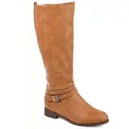 Walmart Journee Womens Ivie Tru Comfort Foam Stacked Heel Riding Boots offer