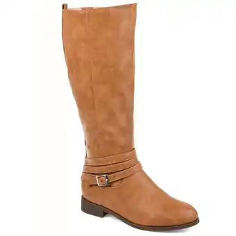 Walmart Journee Womens Ivie Tru Comfort Foam Stacked Heel Riding Boots offer