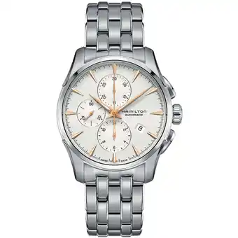 Walmart Hamilton Jazzmaster Chronograph Automatic Silver Dial Men's Watch H32586111 offer