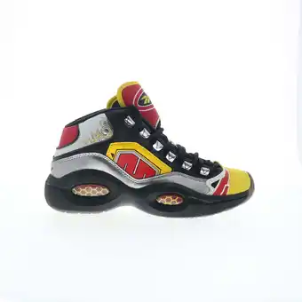 Walmart Reebok Adult Mens Question Mid Lifestyle Sneakers offer