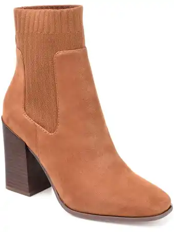 Walmart Journee Collection Womens ADALIA Block Heel Fashion Ankle Boots offer