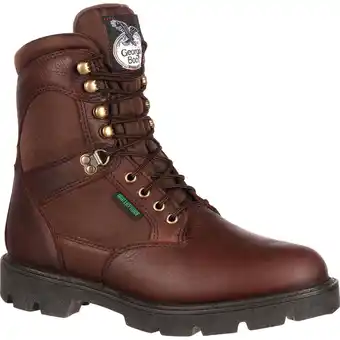 Walmart Georgia Boot Homeland Waterproof Work Boot Size 11.5(W) offer