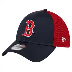 Walmart Men's New Era Navy Boston Red Sox Neo 39THIRTY Flex Hat offer