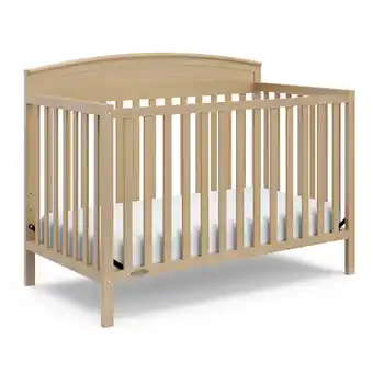 Walmart Graco Benton 5-in-1 Convertible Baby Crib, Driftwood offer