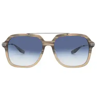 Walmart Barton Perreira D.Ellis Indigo Gradient Navigator Men's Sunglasses BP40033I 62W 56 offer