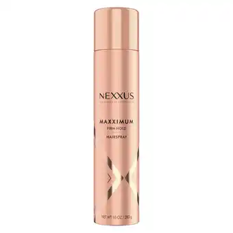 Walmart Nexxus Firm Hold Hairspray Maxximum for 72H Firm Hold, 10 oz offer