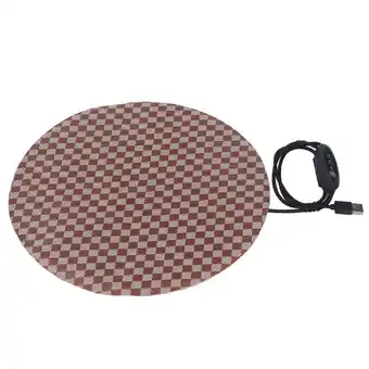 Walmart Electric Heated Pad, Pet Heating Pad 8.5W Lightweight Compact Round Shape For Room offer