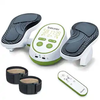 Walmart Beurer Vital Legs EMS Booster for Circulation on Feet & Calves, Reduces Swelling & Cramps, FM250 offer