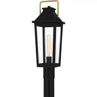 Walmart Quoizel Buk9007 Buckley 23 Tall Post Light - Black offer