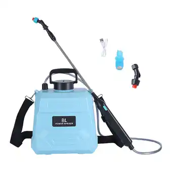 Walmart jicheng 2Gallon Comfortable USB Electric Sprayer for Household Cleaning Blue offer