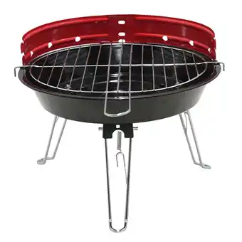 Walmart yotijay 13 inch Grill Rack Folding Legs Barbecue Grill for Household Backyard Travel offer