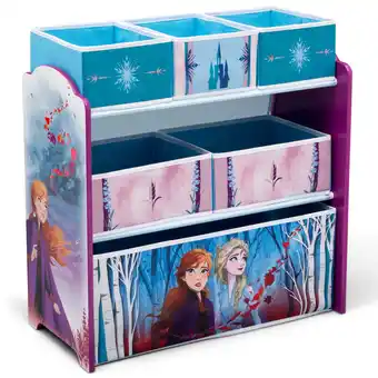 Walmart Disney Frozen II Design and Store 6 Bin Toy Organizer by Delta Children, Greenguard Gold Certified offer