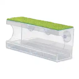 Walmart oshhnii s Feeder Acrylic Hanger Clear Container Feeding Station Rectangle for offer