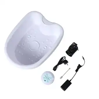 Walmart 100-240V Portable Foot SPA Bath Array Negative Ion Detox Foot Tub Massage Relax Foot Tub EU offer