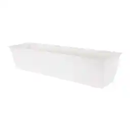 Walmart The HC Companies 30 Inch Eclipse Window Flower Box with Removable Saucer, White offer