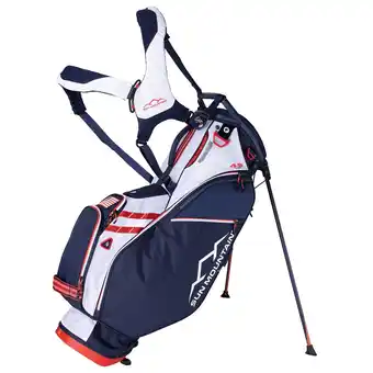 Walmart Sun Mountain Golf 4.5 LS Stand Bag Navy/White/Red offer