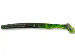 Walmart Gary Yamamoto 5 Swimming Senko Fishing Lure, Watermelon with Large Black and Small Red Flakes offer