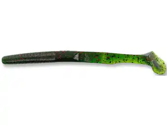 Walmart Gary Yamamoto 5 Swimming Senko Fishing Lure, Watermelon with Large Black and Small Red Flakes offer