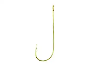 Walmart Eagle Claw 202AH-8 Aberdeen Hook, Gold, Size 8, 10 Pack offer