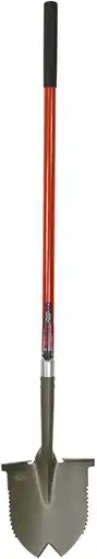 Walmart Red Radius Garden 23211 Root Slayer Round Head Shovel, XL offer