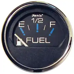 Walmart Faria 13701 Chesapeake Stainless Steel Fuel Level Gauge (E-1/2-F) - 2, Black offer