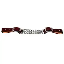 Walmart 5/8 Inch Hilason Western Tack Horse Latigo Leather Double Row Curb Mouth Chain offer