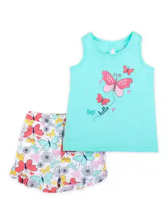 Walmart Little Star Toddler Girl 2Pc Outfit Set, Size 12M-5T offer