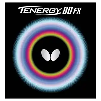 Walmart Butterfly Tenergy 80 FX Table Tennis Rubber, 2.1 mm, Black offer