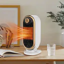 Walmart COM1950s New Desktop Heater Home Office Electric Heater Fast Heating Portable Heater offer