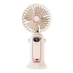 Walmart XiYin Digital Handheld Small Fan USB Charging Foldable Portable Mini Portable Desktop Fan fan offer