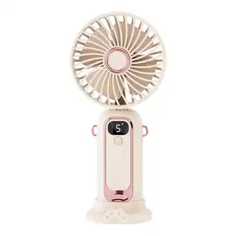 Walmart XiYin Digital Handheld Small Fan USB Charging Foldable Portable Mini Portable Desktop Fan fan offer