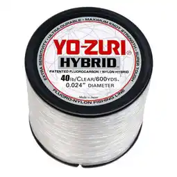 Walmart Yo-Zuri Hybrid 40lb 600yd Clear Fishing Line offer