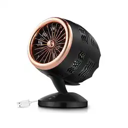 Walmart XiYin New Portable USB Dual-Blade Turbo Fan Mini Circulation Fan fan offer