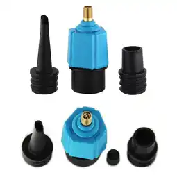 Walmart SANWOOD Inflatable Air Pump Valve Adapter Nozzle Rubber Boat Tire Compressor Converter offer