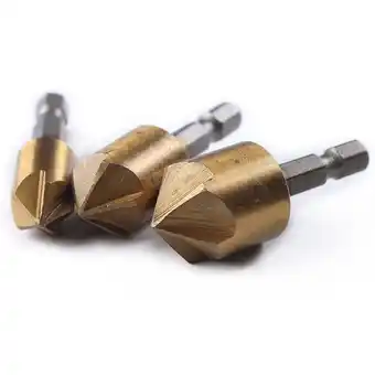 Walmart 6 Pcs Deburring Bit Countersink Tool Set Chamfer Tool De Burr Tools Deburring Tool Bit offer