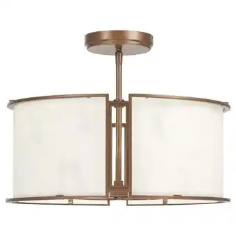 Walmart Minka Lavery - Buchanan - 4 Light Semi-Flush Mount-12.5 Inches Tall and 17.5 offer