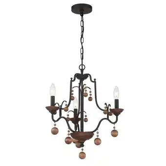 Walmart Minka Lavery 2663 Colonial Charm 3 Light 19 Wide Taper Candle Style Chandelier - Old offer