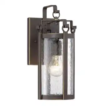 Walmart Minka Lavery - Somerset Lane - 1 Light Outdoor Small Wall Mount in Traditional offer