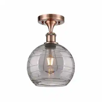 Walmart Innovations Lighting 516-1C-12-8 Athens Semi-Flush Athens Deco Swirl 8 Wide Semi-Flush offer